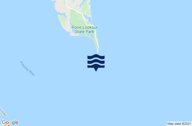 Mappa delle maree di Point Lookout 1.0 n.mi. south of, United States