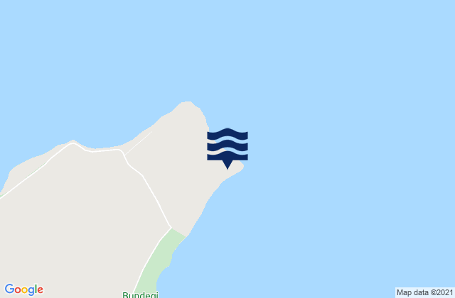 Mappa delle maree di Point Murat, Australia