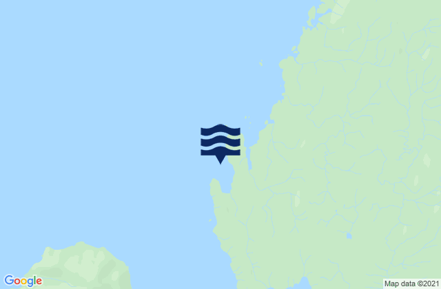 Mappa delle maree di Pole Anchorage, United States