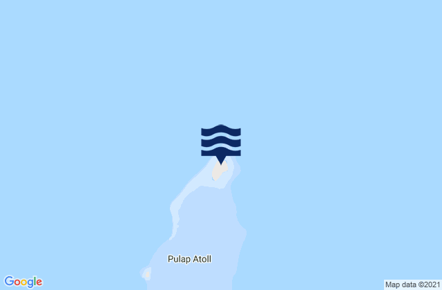 Mappa delle maree di Pollap Municipality, Micronesia