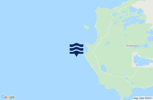 Mappa delle maree di Pondalowie Bay, Australia