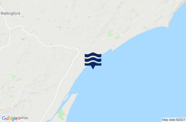 Mappa delle maree di Porangahau River Entrance, New Zealand
