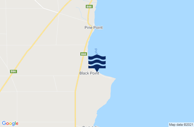 Mappa delle maree di Port Alfred, Australia