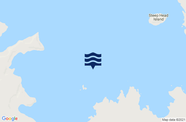 Mappa delle maree di Port Warrender, Australia