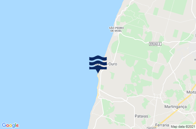 Mappa delle maree di Praia da Polvoeira, Portugal