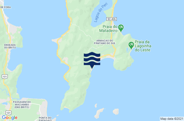 Mappa delle maree di Praia da Solidao (Caladinho), Brazil