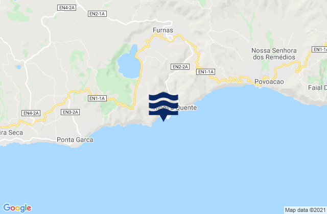 Mappa delle maree di Praia do Fogo, Portugal