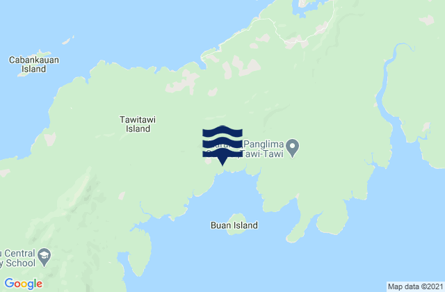 Mappa delle maree di Province of Tawi-Tawi, Philippines