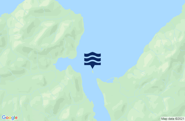 Mappa delle maree di Provorotni Island, United States