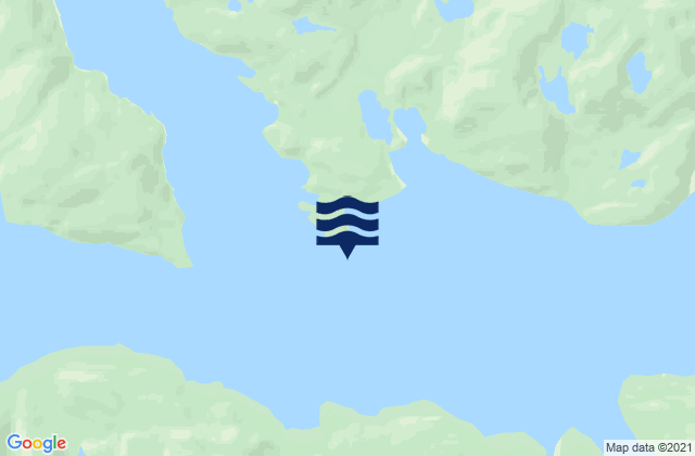 Mappa delle maree di Punta Mas, Chile