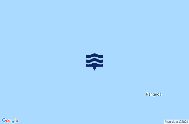Mappa delle maree di Rangiroa Atoll, French Polynesia