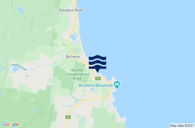 Mappa delle maree di Redbill Beach, Australia