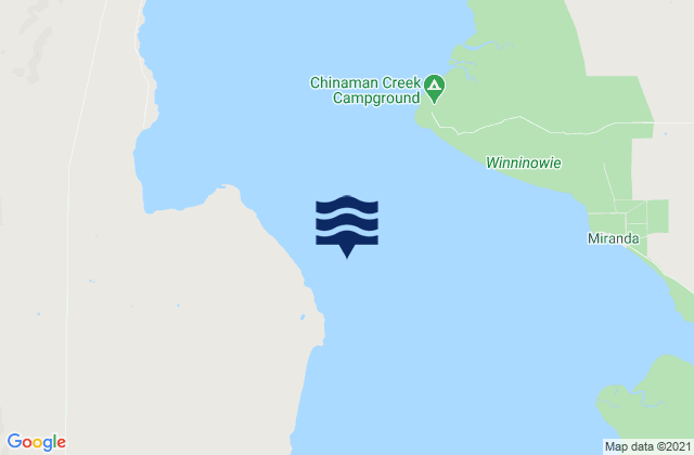 Mappa delle maree di Redcliff, Australia