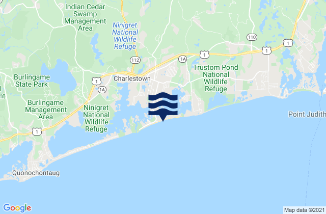 Mappa delle maree di Richmond Island, United States