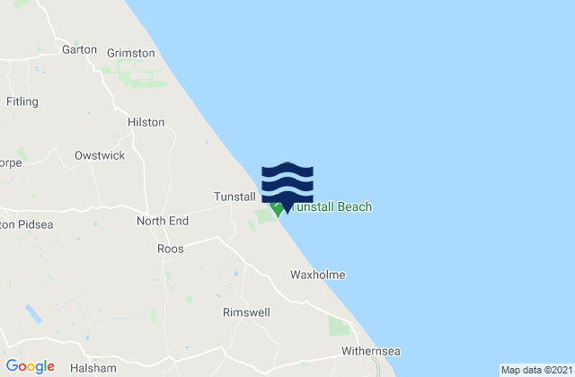 Mappa delle maree di Rimswell, United Kingdom
