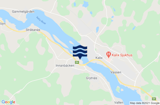 Mappa delle maree di Rolfs, Sweden
