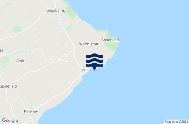Mappa delle maree di Roome Bay Beach, United Kingdom