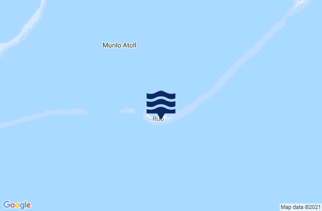 Mappa delle maree di Ruo Municipality, Micronesia