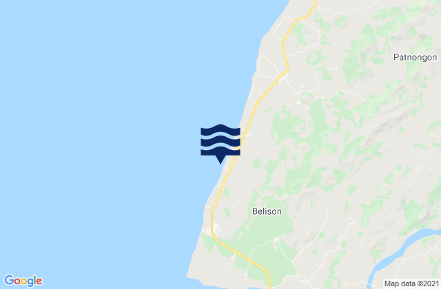 Mappa delle maree di San Remigio, Philippines
