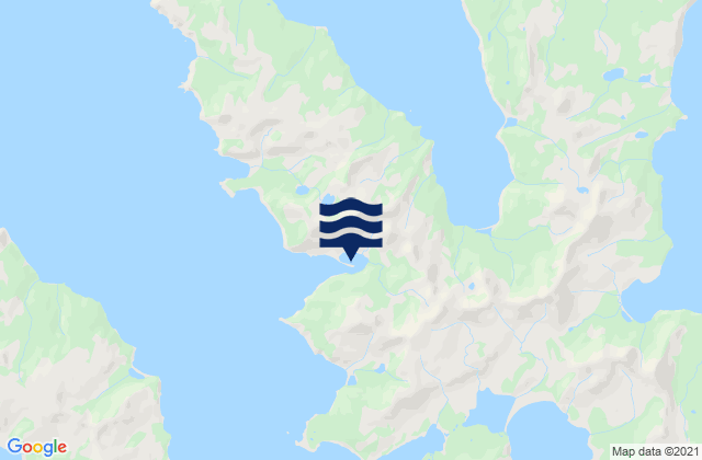 Mappa delle maree di Sanborn Harbor (Nagai Island), United States