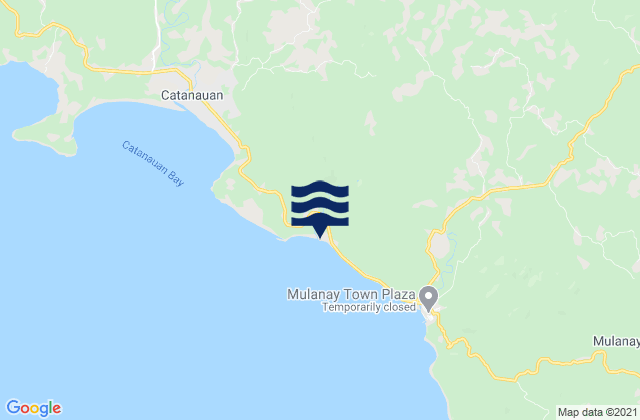 Mappa delle maree di Santa Rosa, Philippines