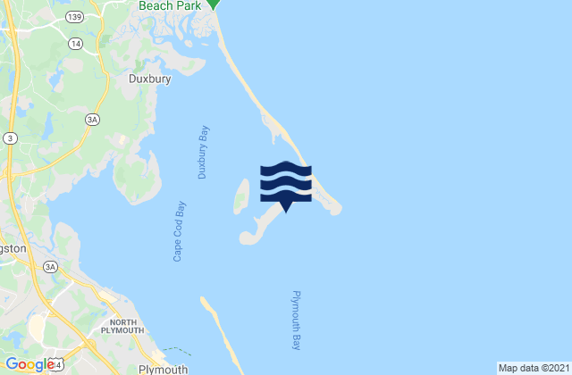 Mappa delle maree di Saquish Beach, United States