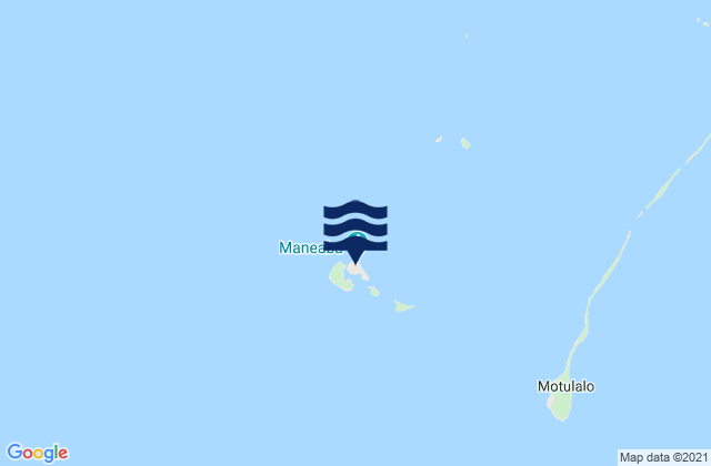 Mappa delle maree di Savave Village, Tuvalu