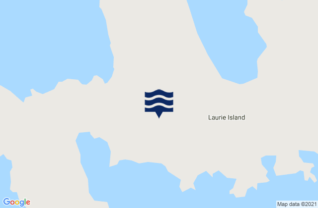 Mappa delle maree di Scotia Bay Laurie Island, Argentina