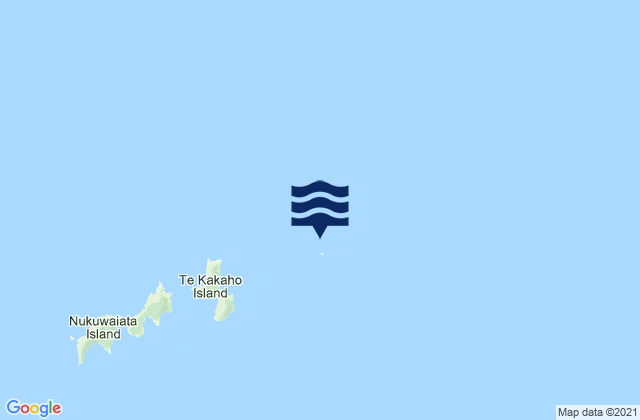 Mappa delle maree di Sentinel Rock, New Zealand
