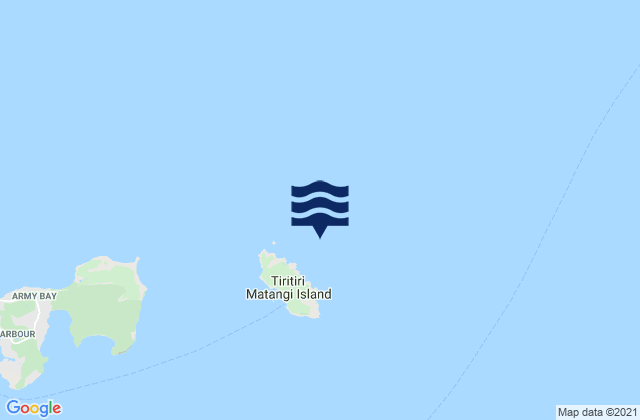Mappa delle maree di Shag Rock, New Zealand