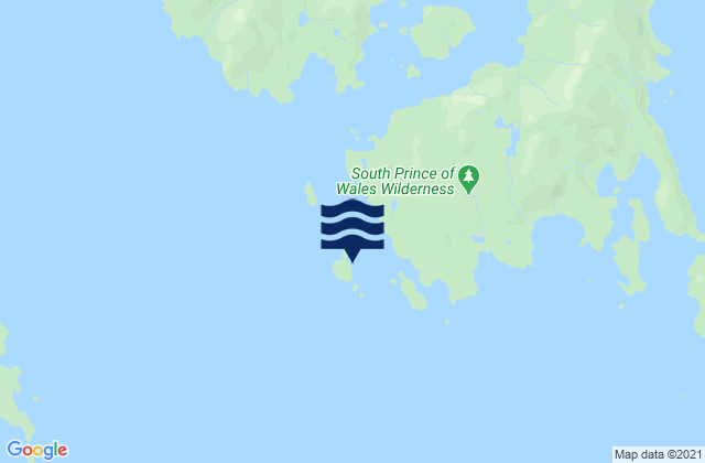 Mappa delle maree di Ship Island, United States
