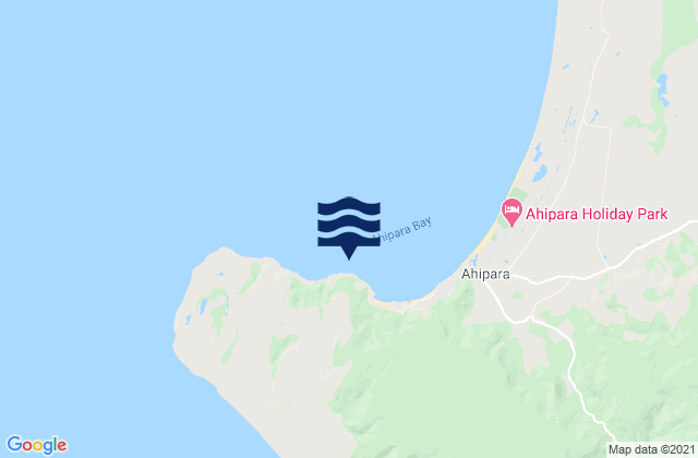 Mappa delle maree di Shipwreck Bay, New Zealand