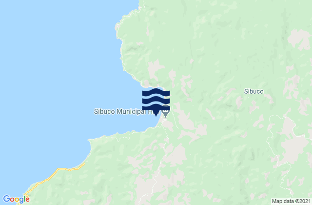 Mappa delle maree di Sibuco, Philippines
