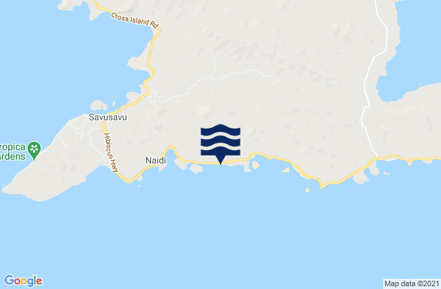 Mappa delle maree di SigaSiga Sands Resort, Fiji
