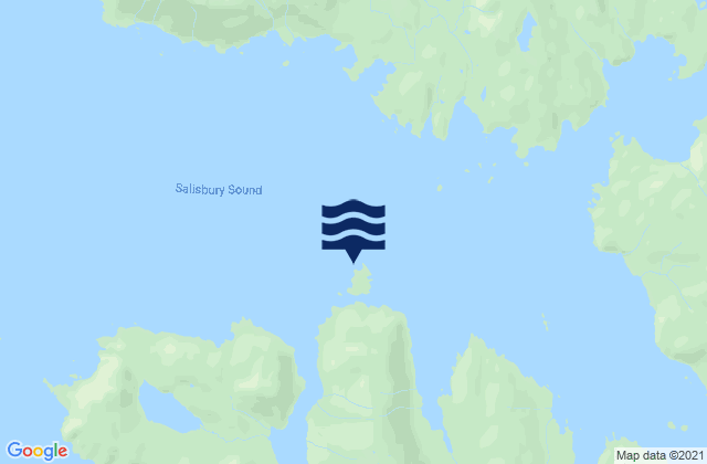 Mappa delle maree di Sinitsin Island, United States