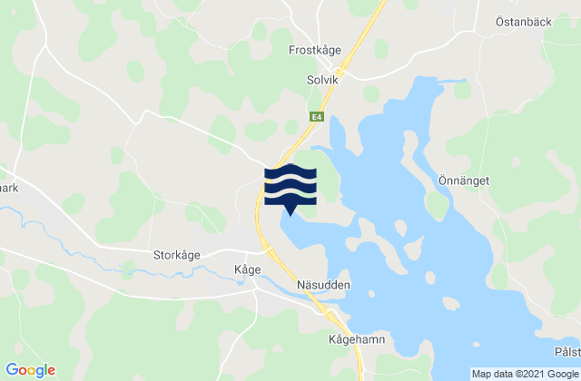 Mappa delle maree di Skellefteå Kommun, Sweden