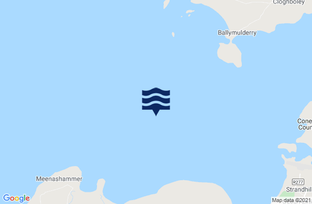 Mappa delle maree di Sligo Bay, Ireland