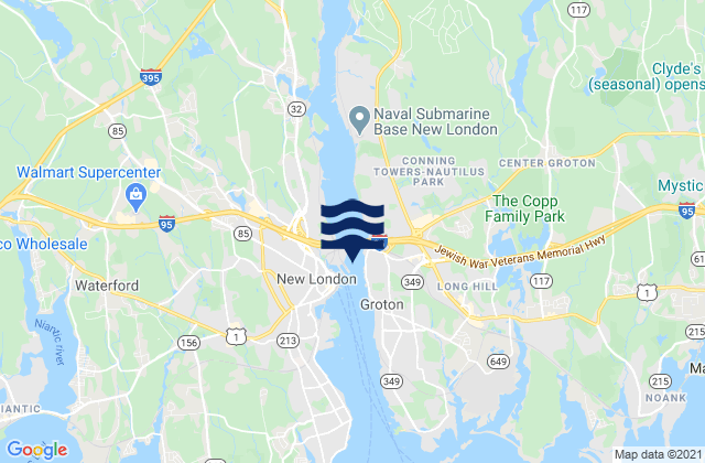 Mappa delle maree di Smith Cove, United States