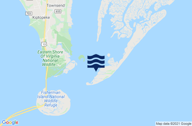 Mappa delle maree di Smith Island (coast Guard Station), United States