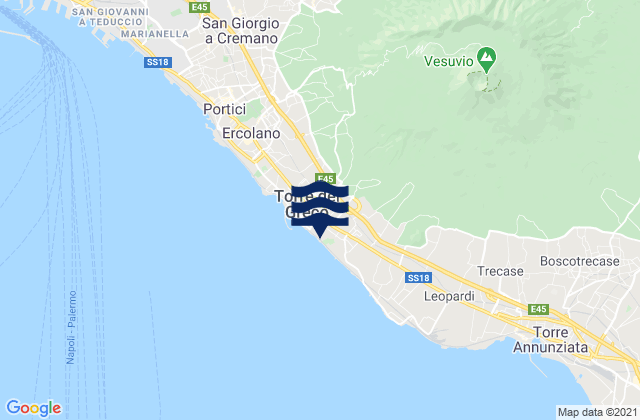 Mappa delle maree di Somma Vesuviana, Italy