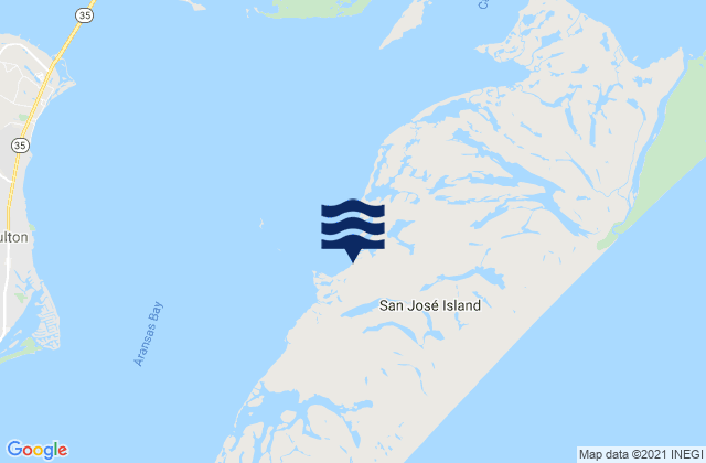 Mappa delle maree di St Joe s Island, United States