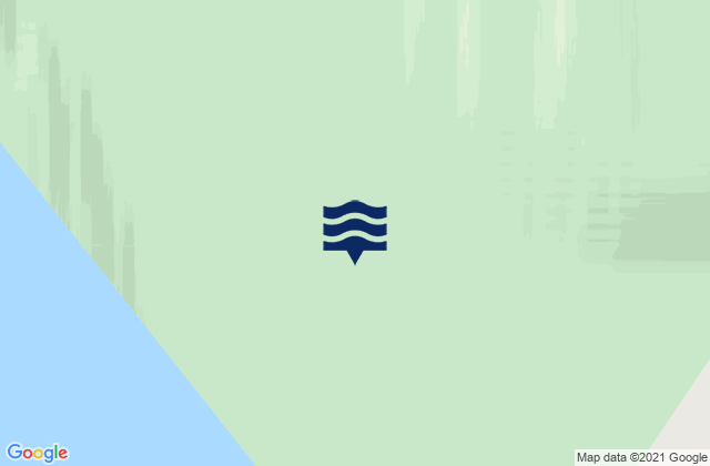 Mappa delle maree di St. Patrick Bay, Canada