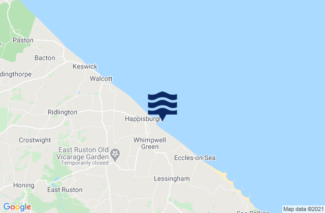 Mappa delle maree di Stalham, United Kingdom