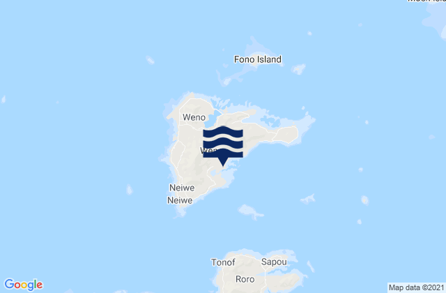 Mappa delle maree di State of Chuuk, Micronesia