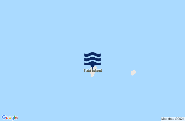 Mappa delle maree di State of Hatohobei, Palau