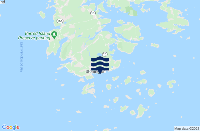 Mappa delle maree di Stonington (Deer Isle), United States