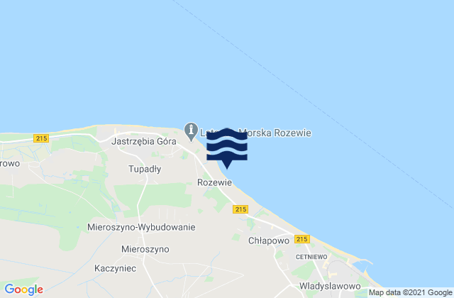 Mappa delle maree di Strzelno, Poland