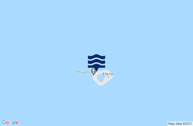 Mappa delle maree di Swains Island, American Samoa