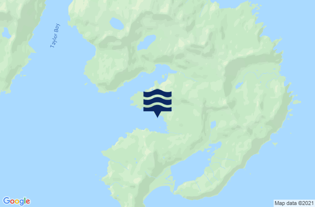 Mappa delle maree di Takoma Cove Port Dick, United States
