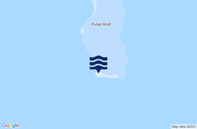 Mappa delle maree di Tamatam Municipality, Micronesia
